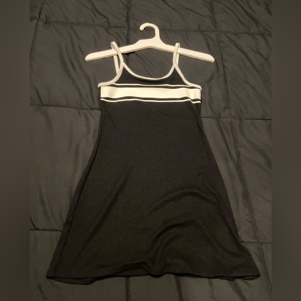 Art Class Black and White Spaghetti Strap Dress